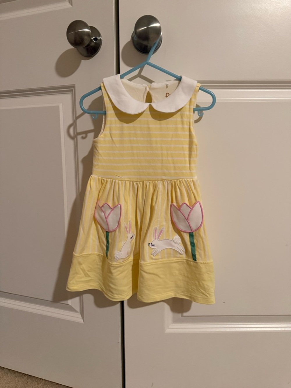 Little Sleepies Sunny Tulip Collar Skater Dress